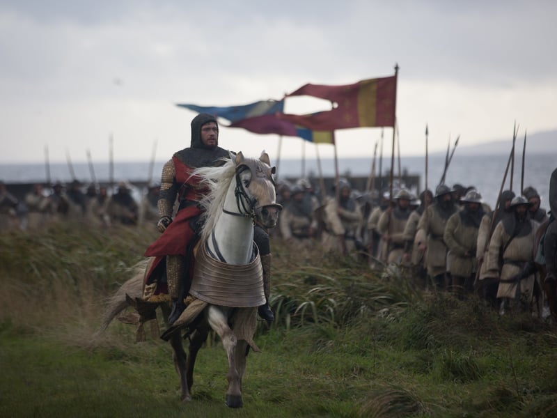 Scottish director David McKenzie returned home to make historical drama Outlaw King. Shot on location in various locations around Scotland - including Linlithgow Palace, Doune Castle, Dunfermline Abbey and many more - the Netflix film features an all star cast led by Chris Pine.