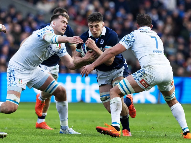 The co-captain led by example. Made 13 successful tackles, according to the official stats, and scored the opening try after initially winning a turnover to put Scotland on the attack. Pushed hat-trick hero Huw Jones close for man of the match. 9