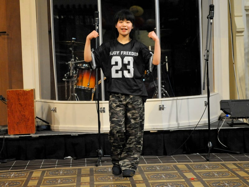 K-pop dancer Cheryl.