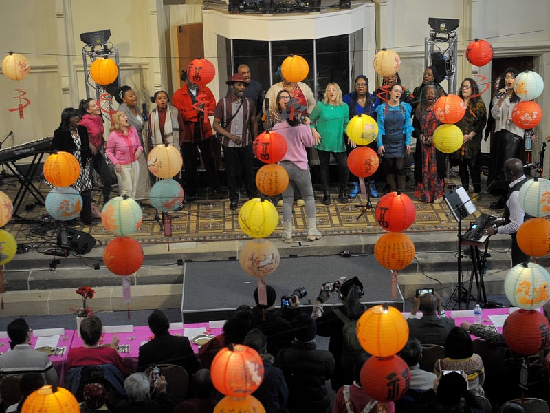 The Music House Gospel Choir.