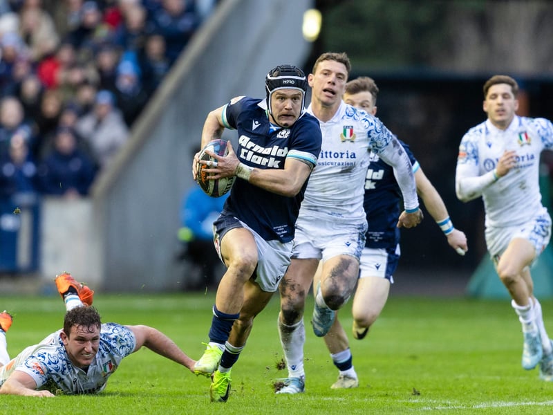Came alive in the second half with a wonderful run which set up Jones’ second try and restored Scotland’s lead. A hugely important moment after Italy had levelled at 19-19. 7