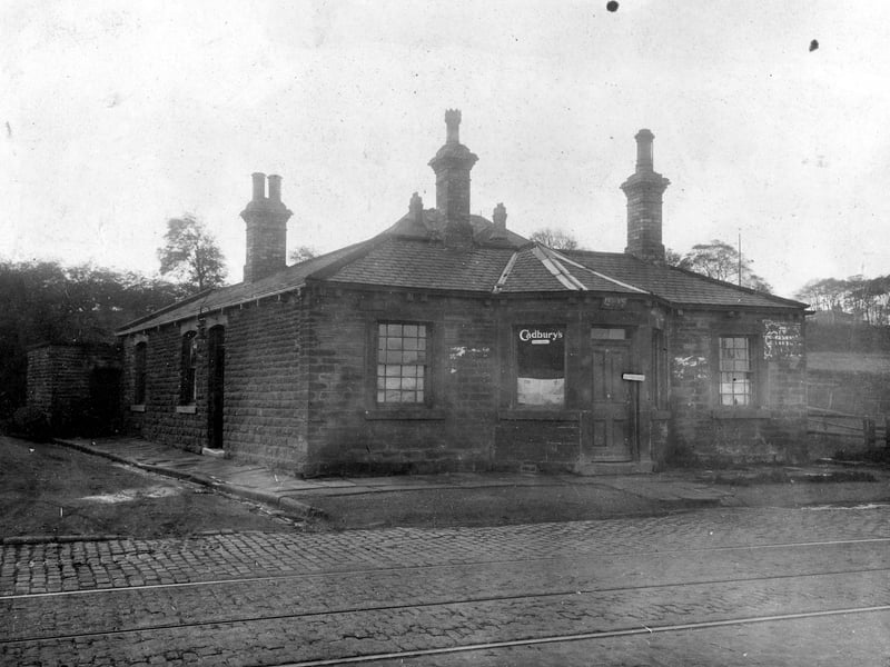 The former Toll House on Stanningley Road pictured in October 1927.