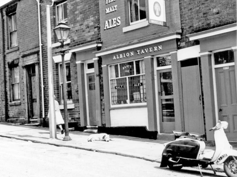 The Albion Tavern, on Verdon Street, Pitsmoor, Sheffield, in June 1965. Mary Leach suggested it should have been included in the list of the roughest pubs from years gone by.