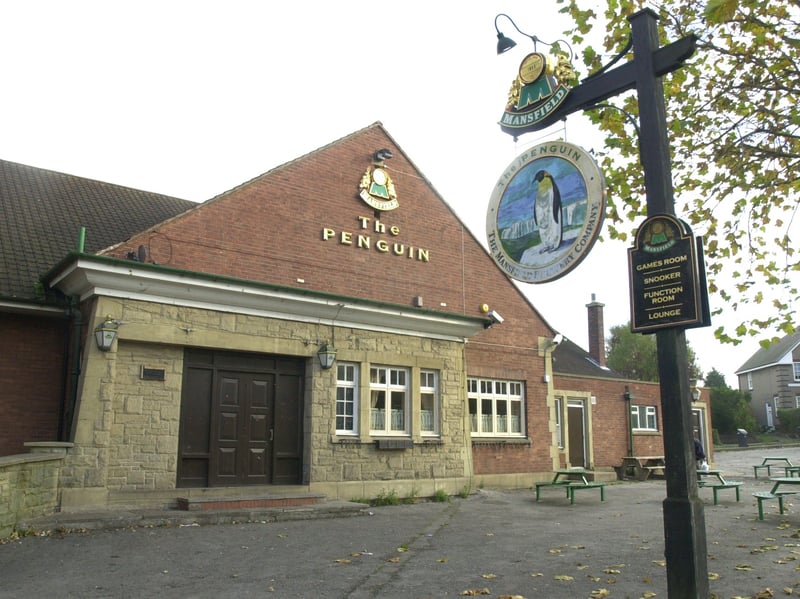 The Penguin pub, on Mason Lathe Road, Shiregreen, Sheffield, in 2002. Michelle Booker suggested it as one of Sheffield's roughest pubs from yesteryear.