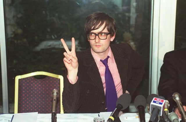 We start with one of the most infamous moments in BRITs history; at the 1996 ceremony, Pulp frontman Jarvis Cocker storm the stage during Michael Jacksonβs performance of "Earth Song". Jackson was portraying a messianic figure surrounded by children, which Cocker found pretentious. His protest involved mooning the audience, leading to his brief arrest, though he was later released without charge.