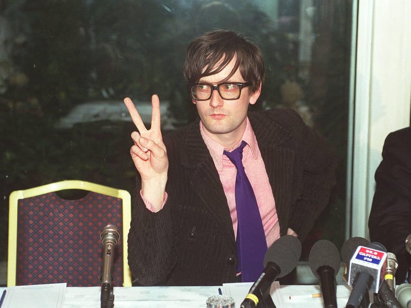We start with one of the most infamous moments in BRITs history; at the 1996 ceremony, Pulp frontman Jarvis Cocker storm the stage during Michael Jacksonβs performance of "Earth Song". Jackson was portraying a messianic figure surrounded by children, which Cocker found pretentious. His protest involved mooning the audience, leading to his brief arrest, though he was later released without charge.