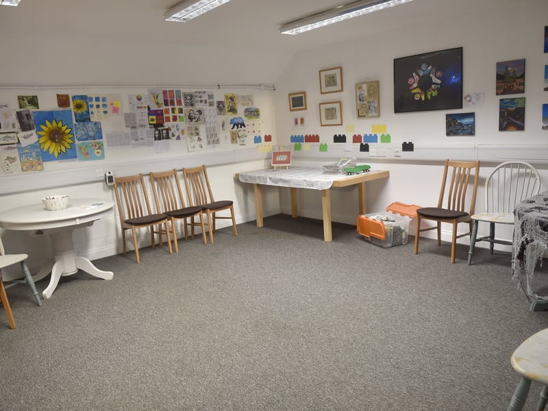 The centre will host a number of events and classes, from birthday parties to Dungeons & Dragons, and of course art and craft classes.