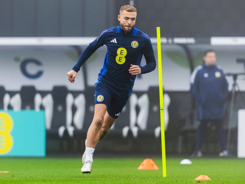 A last minute substitute, Porteous made his first appearance since being sent off against Germany at Euro 2024.