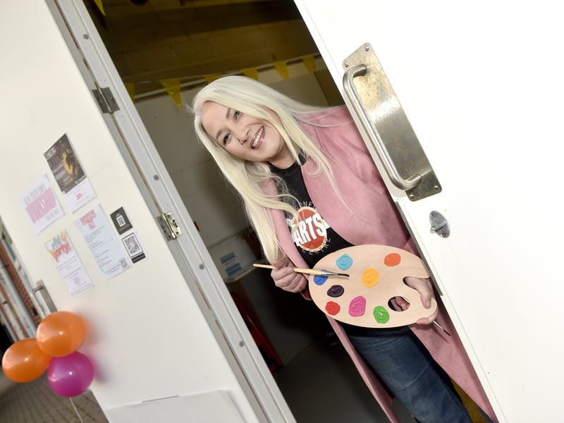 Owner Emily Dewhirst of Dragonfly Arts Centre officially opened her community-driven creative space at Basepoint in Waterberry Drive, Waterlooville, on Thursday, January 30, 2025.
Picture: Sarah Standing (300125-9078)