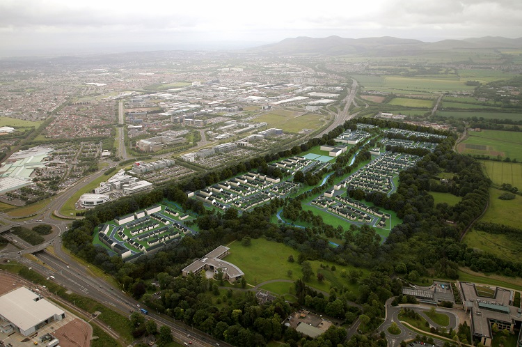 Planning has been approved for 'Edinburgh's Garden District' to be built on 138 acres of land in Gogar. Phase one will create 1,350 homes, a primary school and a neighbourhood centre.