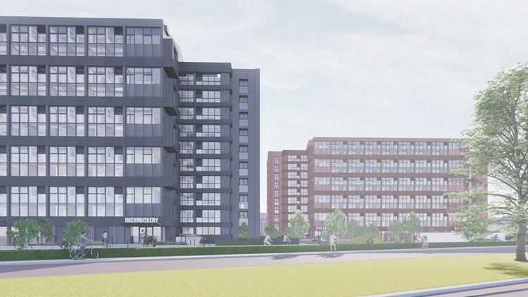 This development in Muirhouse has been granted planning permission. The £35.5 million development will create 151 new homes in two refurbished 1960s residential blocks.