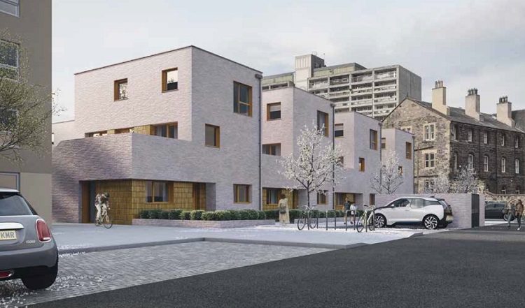 This Leith residential development has gained approval to build 35 homes, an improved public realm and a community space.