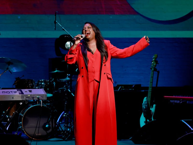 The R&B artist will precede Batiste with a performance of 'Lift Every Voice and Sing', which is a poem written in 1900 by James Weldon Johnson.