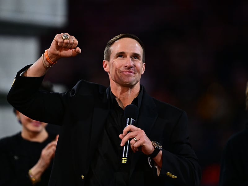 As a player, Brees led the NFL in passing yards a record seven times before retiring in 2022. The ex-New Orleans Saints quarterback has been heavily involved in broadcasting since retirement, and has a reported net worth of $160million owing to his NFL contract's during his playing days and endorsements thereafter.
