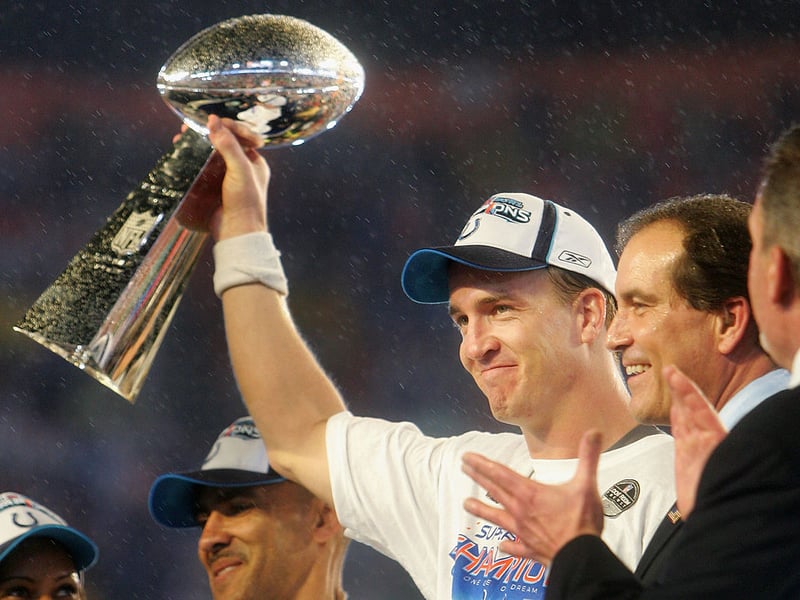 The Colts have just two Super Bowl wins, last lifting the trophy in 2007. They also won the Super Bowl in 1971 as the 'Baltimore Colts' prior to their rebrand to Indianapolis in 1983.