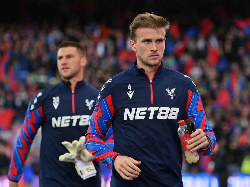 Joined on deadline day from Crystal Palace. He hasn't had much football at Selhurst Park after being frozen out by Oliver Glasner but there are no worries about his fitness. 