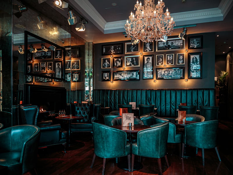 Angels Share in Edinburgh is a chic boutique hotel which is home to an amazing bar and restaurant, not far from Edinburgh Castle. The venue has received praise for its wine and champagne list, and its Scottish dishes.