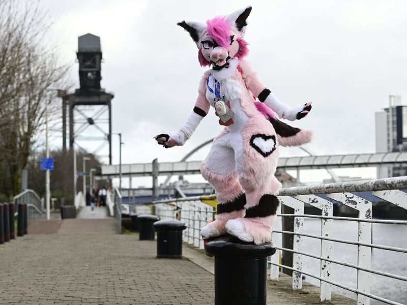 The furry convention is being held in Glasgow.