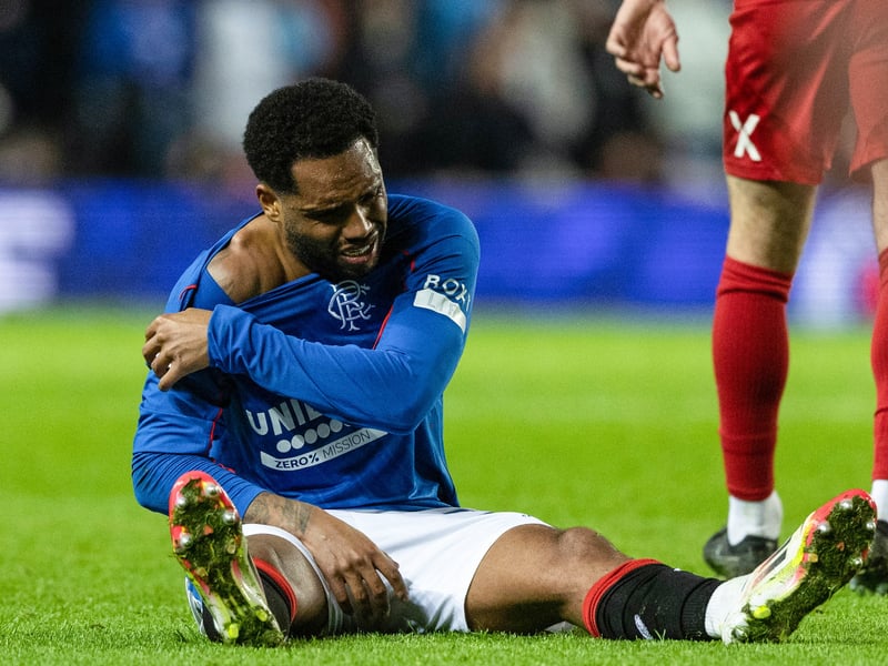 Had to be substituted in the 3-0 win over Aberdeen due to a shoulder issue, but is closing in on a return to action.