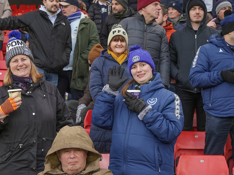 There were 2,514 Pompey fans at Sheffield United, as they backed their team in the 2-1 loss against the promotion chasers.