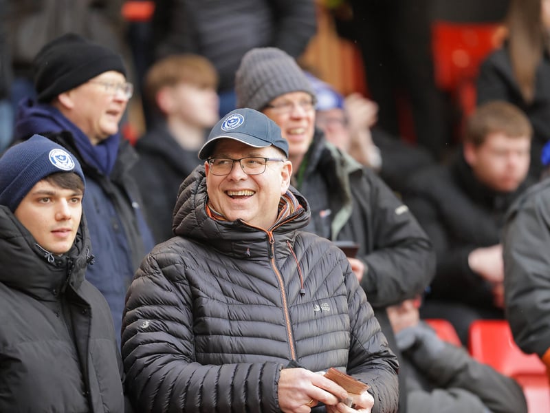 All smiles for the first trip to Sheffield United since the 2012-13 season.