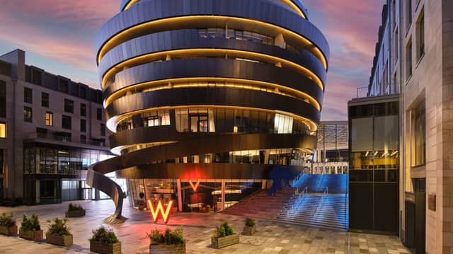 W Edinburgh sits at the heart of the St James Quarter, a stylish retail shopping centre and residential development in the east end of the New Town. The upper floors command panoramic views over the city and the innovative design places Edinburgh as the backdrop to your stay. Staying here you are close to the city's main attractions while enclosed in your own cocoon of luxury, with options for relaxation, food and drink.
