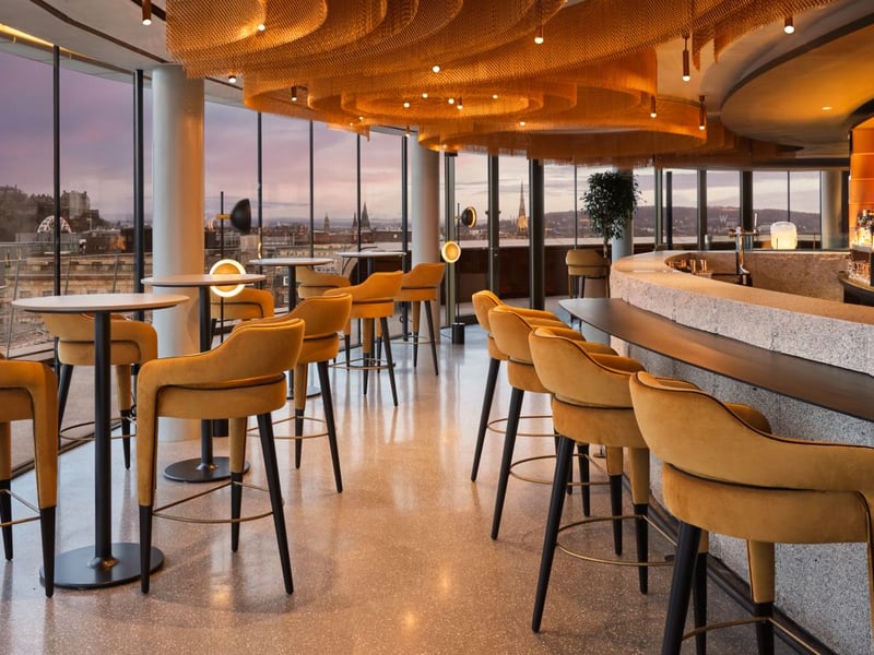 The signature W Lounge offers all day dining with direct access to a rooftop bar in Edinburgh, the W Deck, rewarding visitors with stunning 360-degree views of Edinburgh.