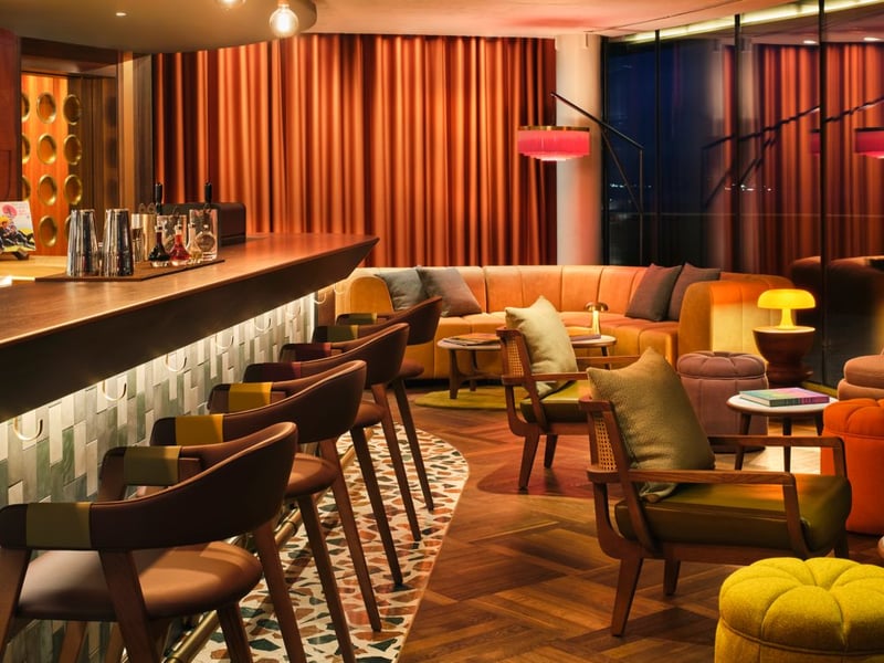 Joao's Place within the hotel is a self-contained cocktail bar experience, a destination in its own right with small bites,  creative cocktails and an extensive wine list. 