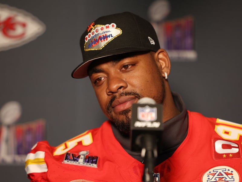 When the national anthem played before Super Bowl 59, the Chiefs player was seen shedding tears, which he explained in the aftermath of the game. "I was watching the movie ‘300.’ One of my favourite movies," said Jones. "Right before they go into battle, you have some like, crying, because they’re so mad. They’re going to war. In a sense of playing football, I actually go into that mind frame, like, I might not make it home tonight - knowing I’m going to make it home, but knowing I’m going to war. It’s going to get bloody. It’s going to get physical. I might not make it out. I might make it out."