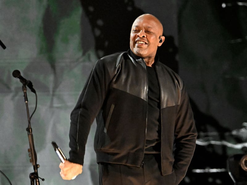 In second spot is Andre Romell Young - better known as Dr. Dre. The American rapper, record producer, record executive, and actor who founded Death Row Records is worth around $500 million.