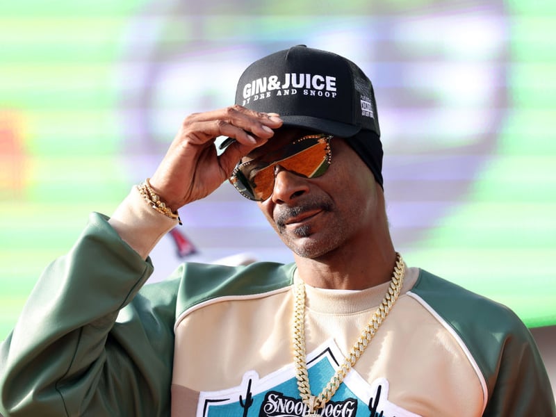 With 23 million album sales, Snoop Dogg has come a long way from being frequently arrested for drug offences as a teenager. His music and business empire means he is now worth around $160 million.