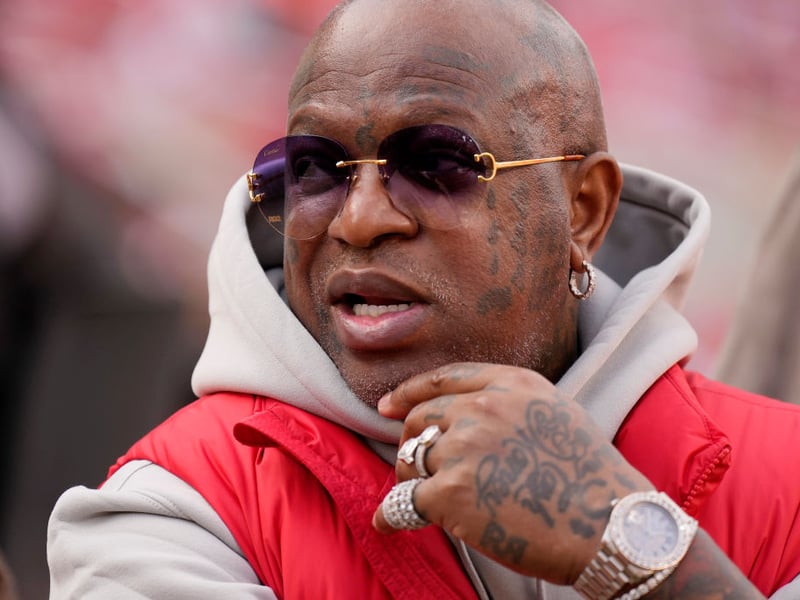 Bryan Christopher Williams, better known by his stage name Birdman, has only moderate success as a rapper but struck it rich with his record label Cash Money Records, who have signed a string of top stars including Lil Wayne, Drake, Nicki Minaj, and Tyga. He has a fortune estimated at $150 million.