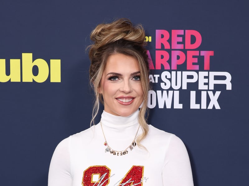 Erica Watson attends the Tubi Red Carpet during the Super Bowl