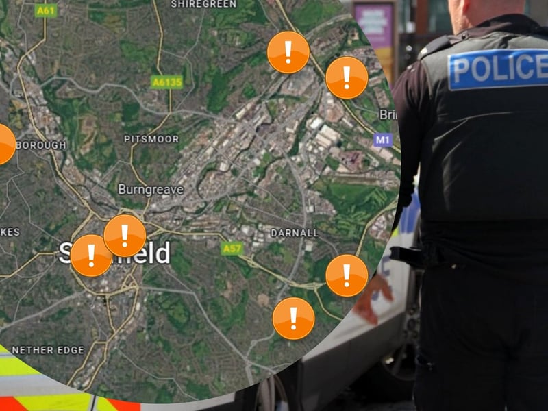 Seven streets plagued by highest number of anti-social behaviour reports in Sheffield