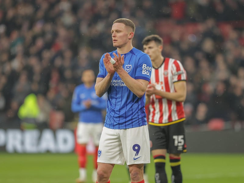 The Magic Man is back on the scoresheet! A return to goalscoring form after eight games without a finish in open play, but his performance was about so much more than that with relentless work setting tone for Pompey’s best moments. Such a clever exponent of the number nine’s trade.