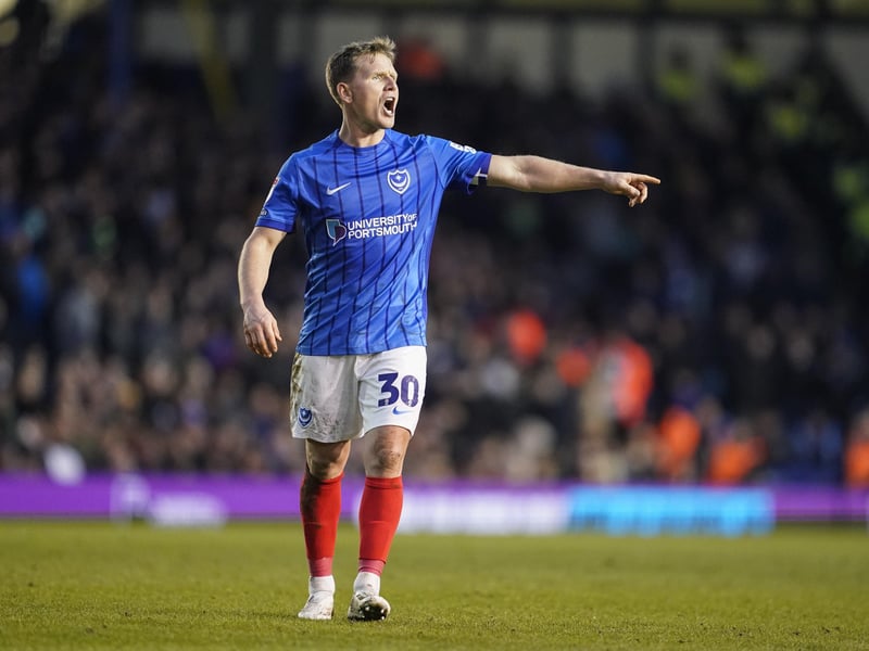 Set standards for the basic requirement of representing Pompey again with the armband the Gosport lad’s once again, but struggled to impact the game going forward on this occasion.
