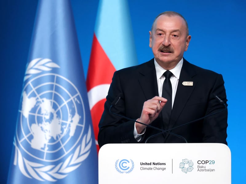 Azerbaijan President Ilham Aliyev has served in the position since 2003. His family have made most of their cash through supposedly state-owned businesses, including banks, construction firms and telecommunications firms. They also partially own the country's oil and gas industries. It means he has a personal fortune of around $900 million.