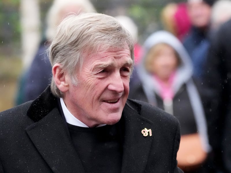 Kenny Dalglish was among the mourners.