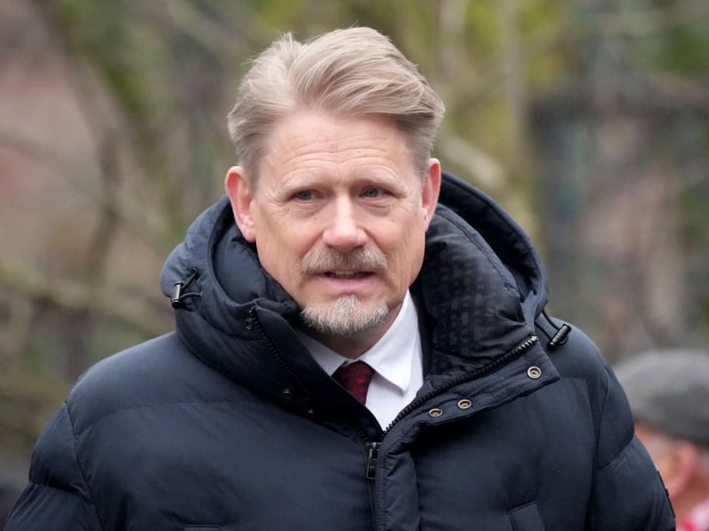 Peter Schmeichel joined other footballers to mourn Denis Law.