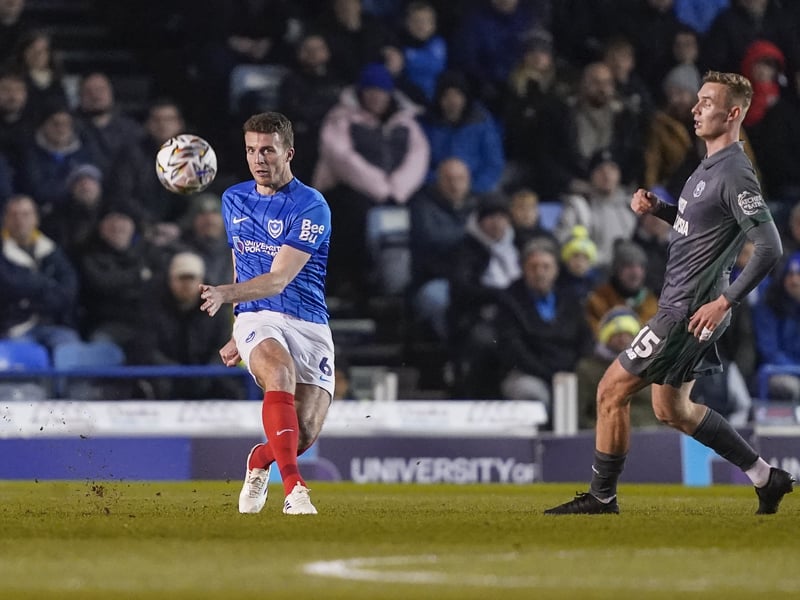 Conor Shaughnessy suffered yet another injury set-back in Pompey's victory over Cardiff.