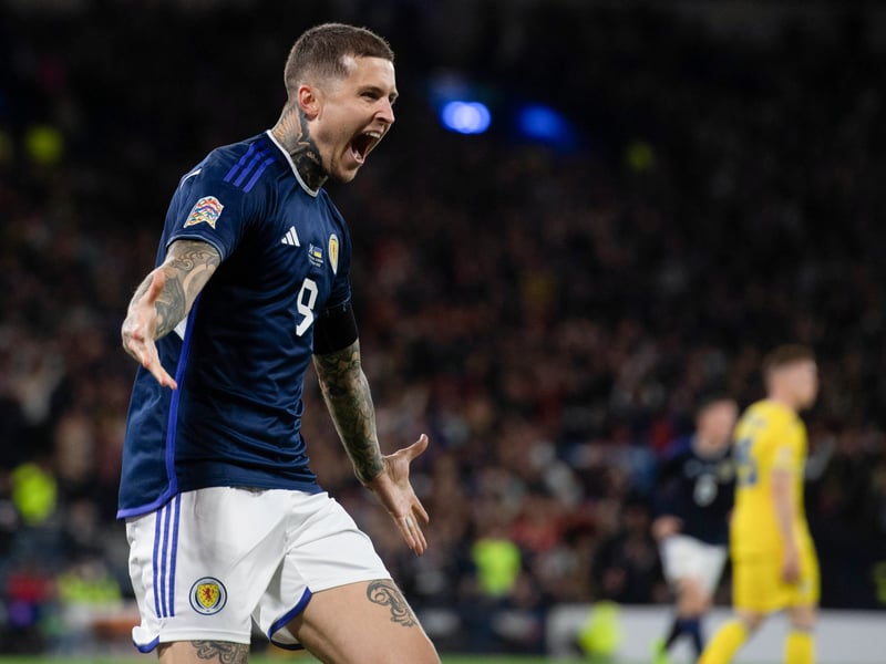 Missed out on the playoffs due to injury, but featured in all six of Scotland's league games in the competition. Failed to score or register an assist though, despite starting all bar two of those games.