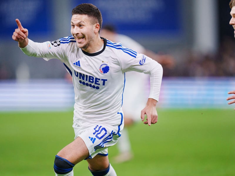 The ‘wonderkid’ of the Danish league, the Kuwait-born Swede has seen plenty of hype thrown his way and been touted with move to England’s big guns, but the 19-year-old has just come back from a serious knee injury.
