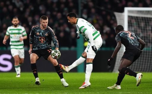Helped get Celtic up the pitch at times, and tried to hold the ball when he could, but he was often left chasing Bayern's two centre-backs. Taken off just after the hour mark for Jota.