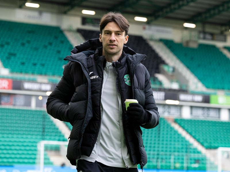 Hibs boss David Gray confirmed his captain had picked up a new injury last week. He only returned to the matchday squad in late February, but the skipper is injured again and ruled out of Sunday's cup tie at Celtic.