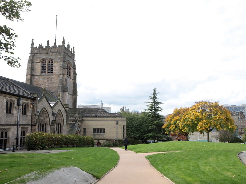 General view of Bradford Cathedral from 2015