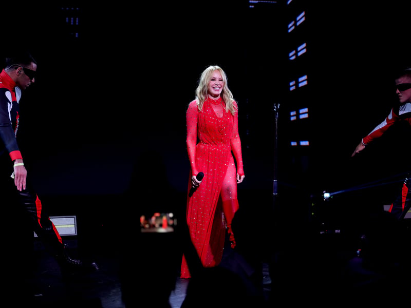 Kylie will be touring in May and June 2025, including dates at OVO Hydro (May 16 & June 6), Utilita Arena Newcastle (May 17), AO Arena Manchester (May 19 & 20), M&S Bank Arena Liverpool (May 22), Utilita Arena Sheffield (May 23), The O2 London (May 26, 27, June 2 & 3), Motorpoint Arena Nottingham (May 30), and bp pulse LIVE (May 31 & June 5).