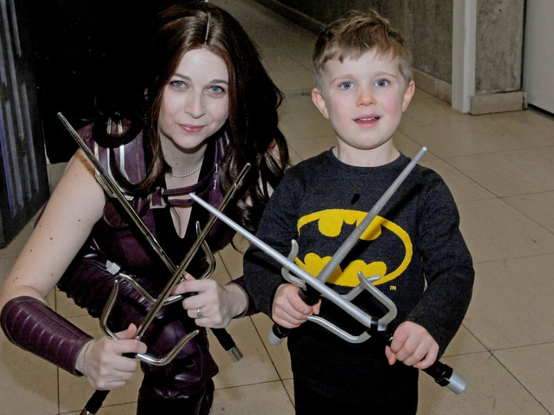 Elektra meets Alexander Davis, five, from Harrogate.