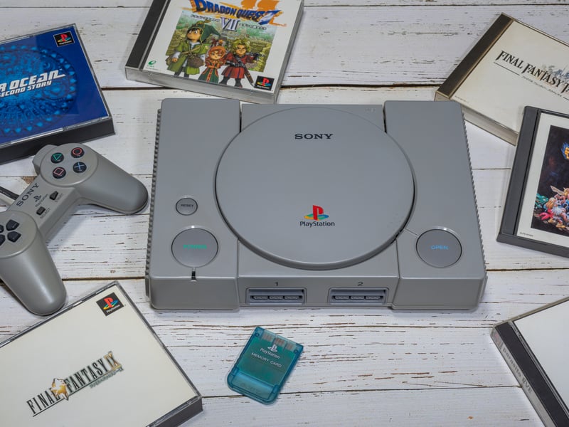 A console which was first conceived as a collaboration between Sony and Nintendo, the PlayStation was released in 1994 in Japan and a year later around the rest of the world. According to Sony’s official figures, there were more than 102.49 million original PlayStation consoles sold. To this day,  the PlayStation still has one of the biggest console game libraries ever. 
