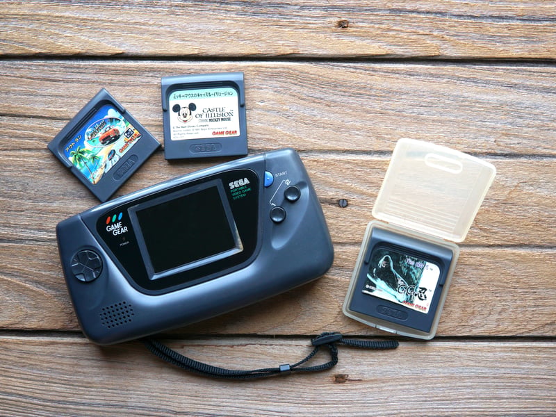 The Game Gear was Sega’s answer to handheld systems such as the Game Boy, having been released in 1990. With a decent lifespan of seven years, the Game Gear featured a full colour backlit screen and more powerful CPU gave it the edge over other competitors, though Sega would discontinue it by 1997. Though different totals have been given regarding the total sales of the Game Gear, estimates range between 10.62 million to 14 million.