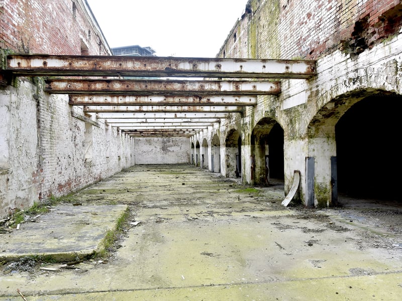 The old Royal Navy Rum Store, a 150-year-old Grade II listed building, is due to be transformed into a mixed-use development with businesses and shops in Gosport. After being heavily used in Victorian times, it has since been left in a dilapidated state.